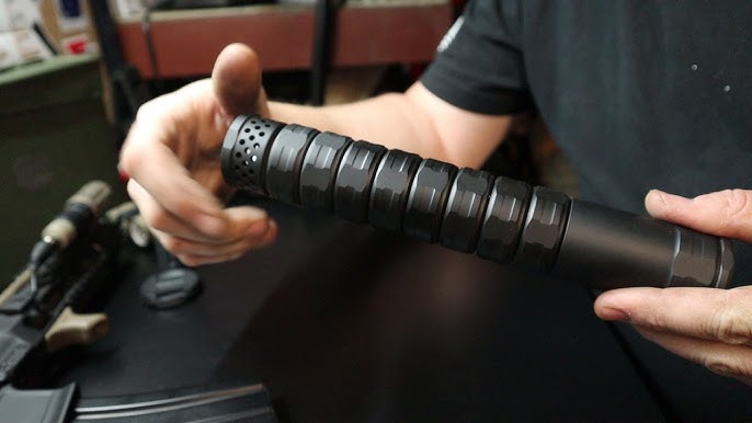 solvent-traps-converted to-a-silencer